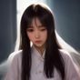 撸撸社内容总监林晓的工作照，女性，短发，正在笔记本电脑前整理内容标签，桌上摆着一杯咖啡，工作环境整洁明亮